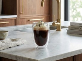 Vaso liso doble vidrio grande